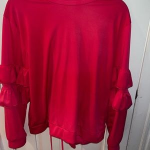 Womens 2 piece hot pink outfit